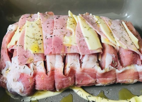 Roti de porc Orloff