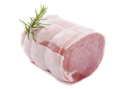 Roti de porc au carré