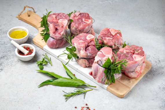 Jarret de veau entier surgelé (Osso Buco)