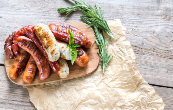 Brochette mini boudin