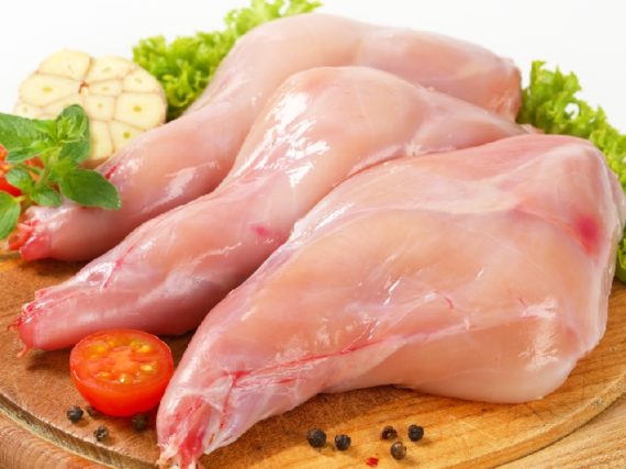 Cuisse de lapin surgelée