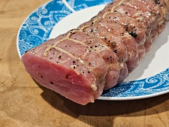 Rôti de porc aux truffes