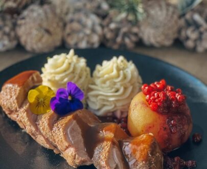 Menu Canard à l'orange