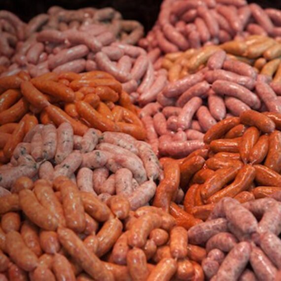 Saucisse lard fumé